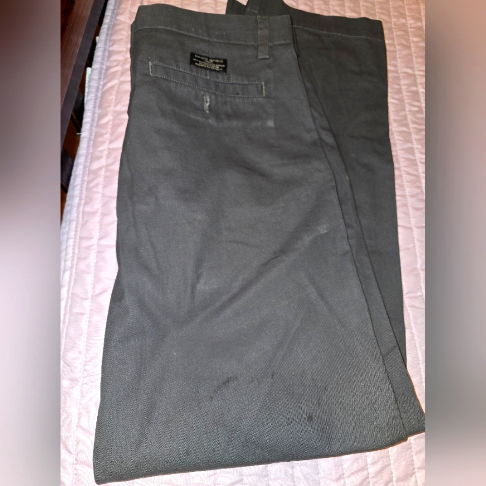 Mens Dark Gray Banana Republic Slacks‎
